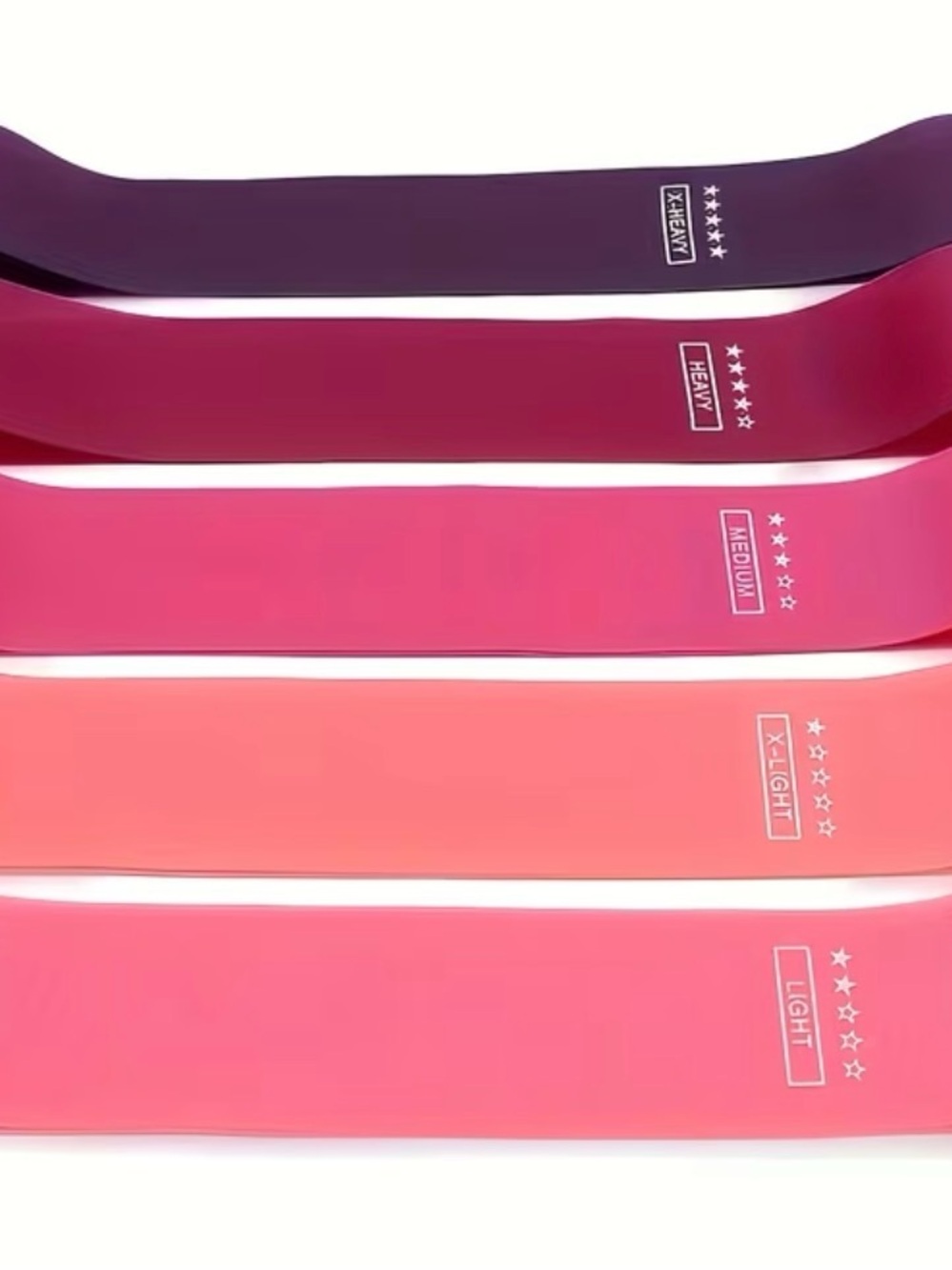Resistance Loop Bands Set - Pink Gradient brand new